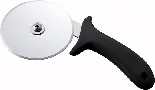 811642000910 Winware Pizza Cutter 4-Inch Blade with Handle, Stainless Steel