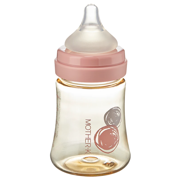 MOTHER-K PPSU FEEDING BOTTLE NEWBORN BABY 180ML W/NIPPLE